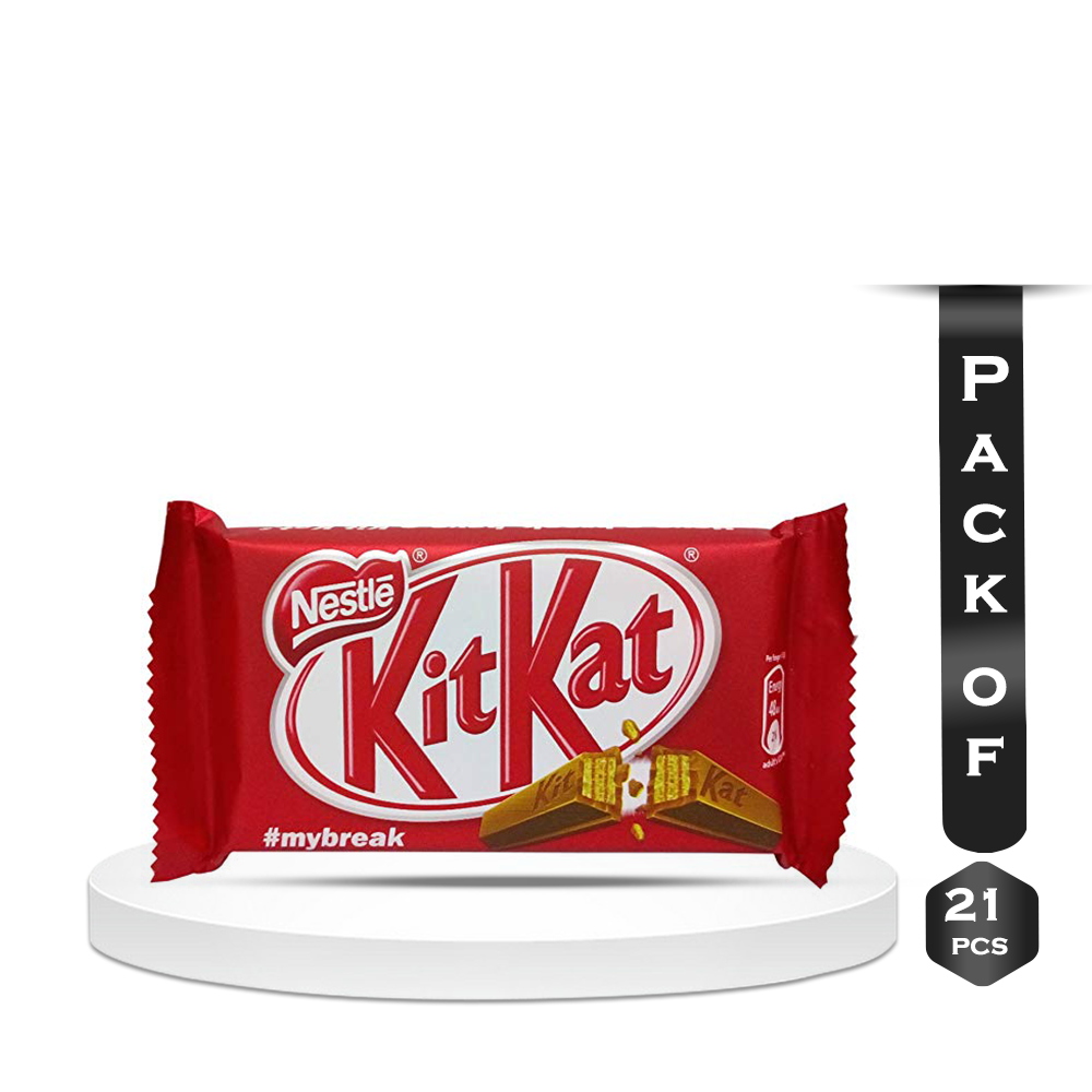 Pack of 21 Pcs Nestle KitKat 4 Finger Large 