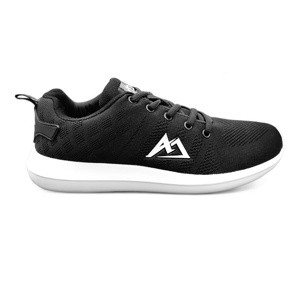 Akia Sports Mesh Shoes For Men - Black