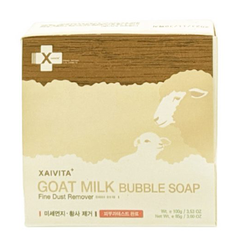 Xaivita Goat Milk Bubble Soap - 100gm
