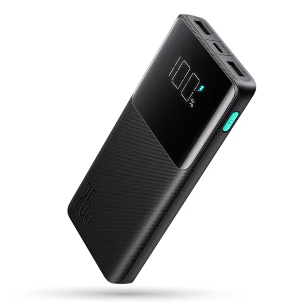 Joyroom JR-PBF20 Digital Display 25W Fast Charge Mobile Power Bank - 10000mAh - Black