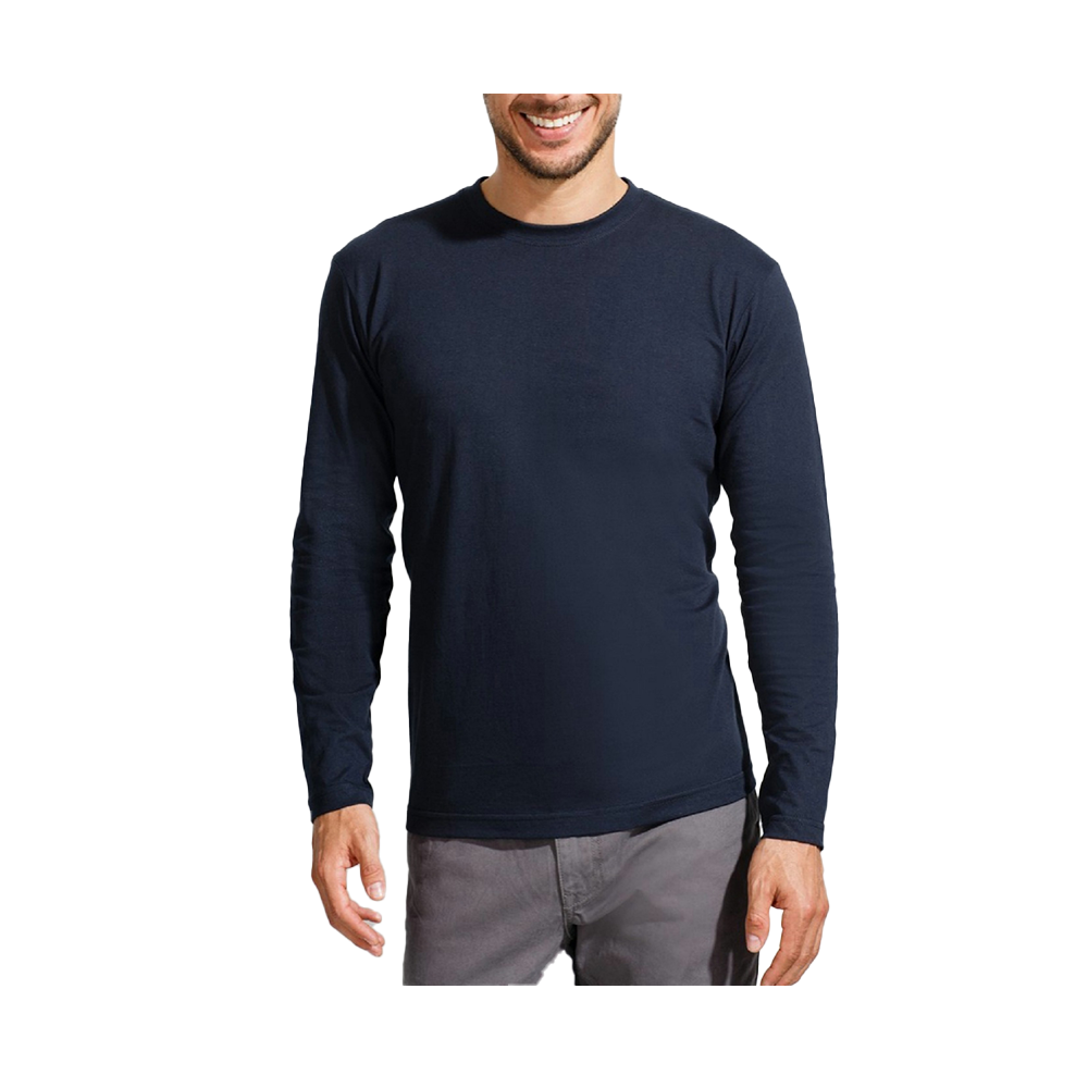 Cotton Casual Full Sleeve T-Shirt For Men - F-16