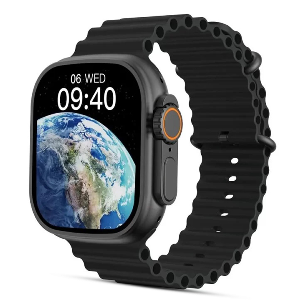 WiWU SW01 Ultra Bluetooth Calling Sports Smart Watch - Black