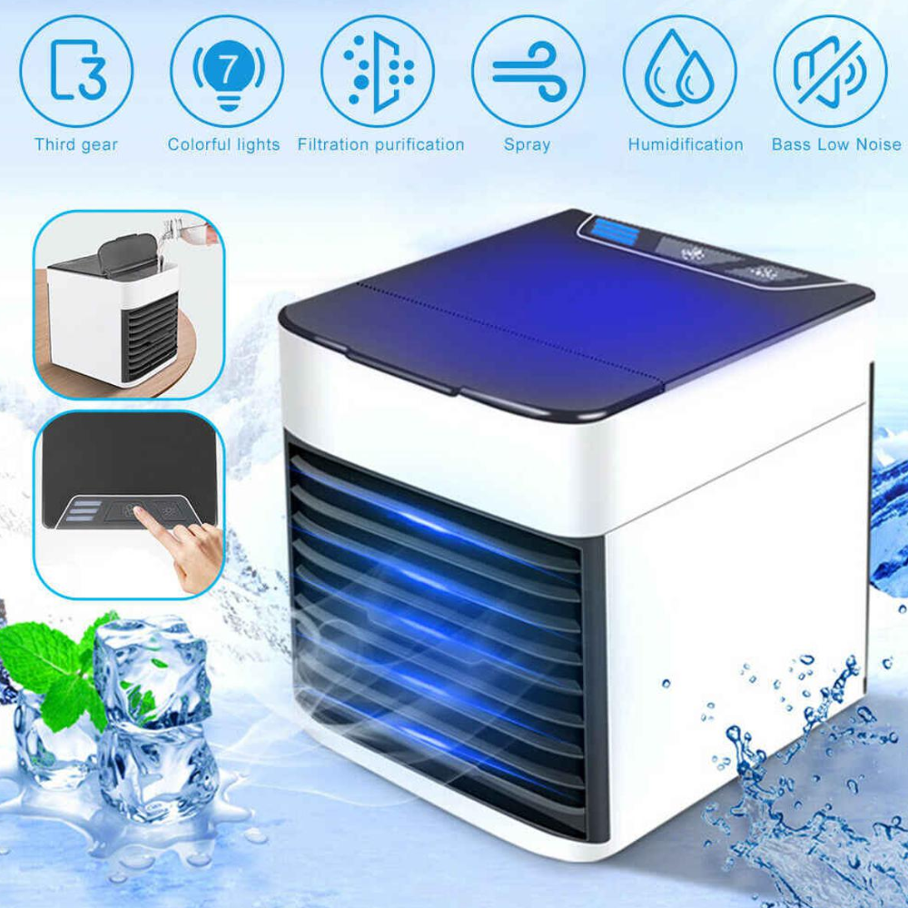 Mini USB Portable Desktop Water Air Cooling Fan