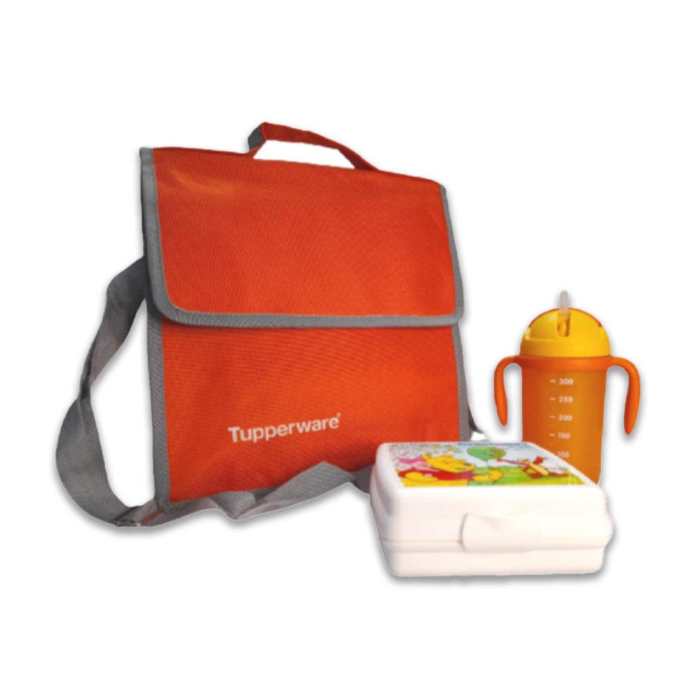 Smart Lunch Box Set For Kids - Orange