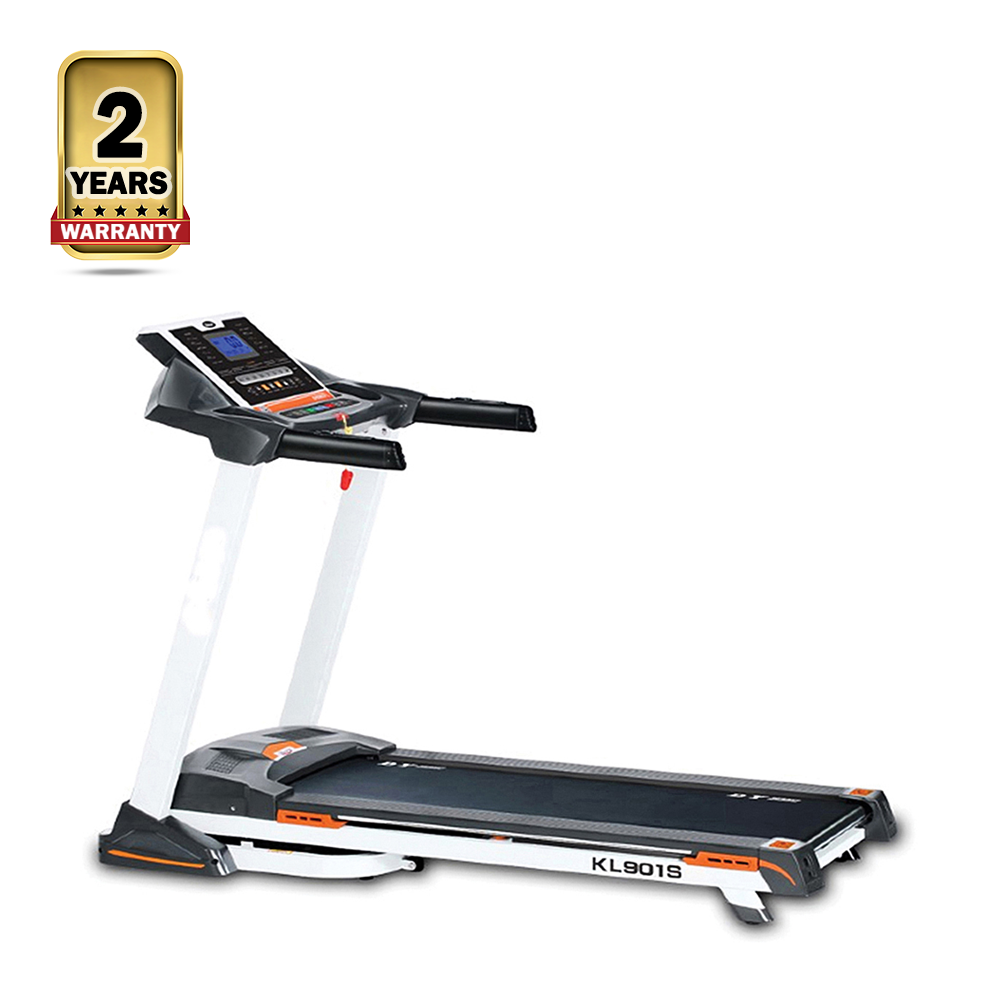 KL 901S Foldable Motorized Treadmill - Black