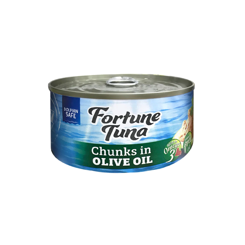 HOSEN Fortune Tuna Chunks in Olive Oil - 185gm