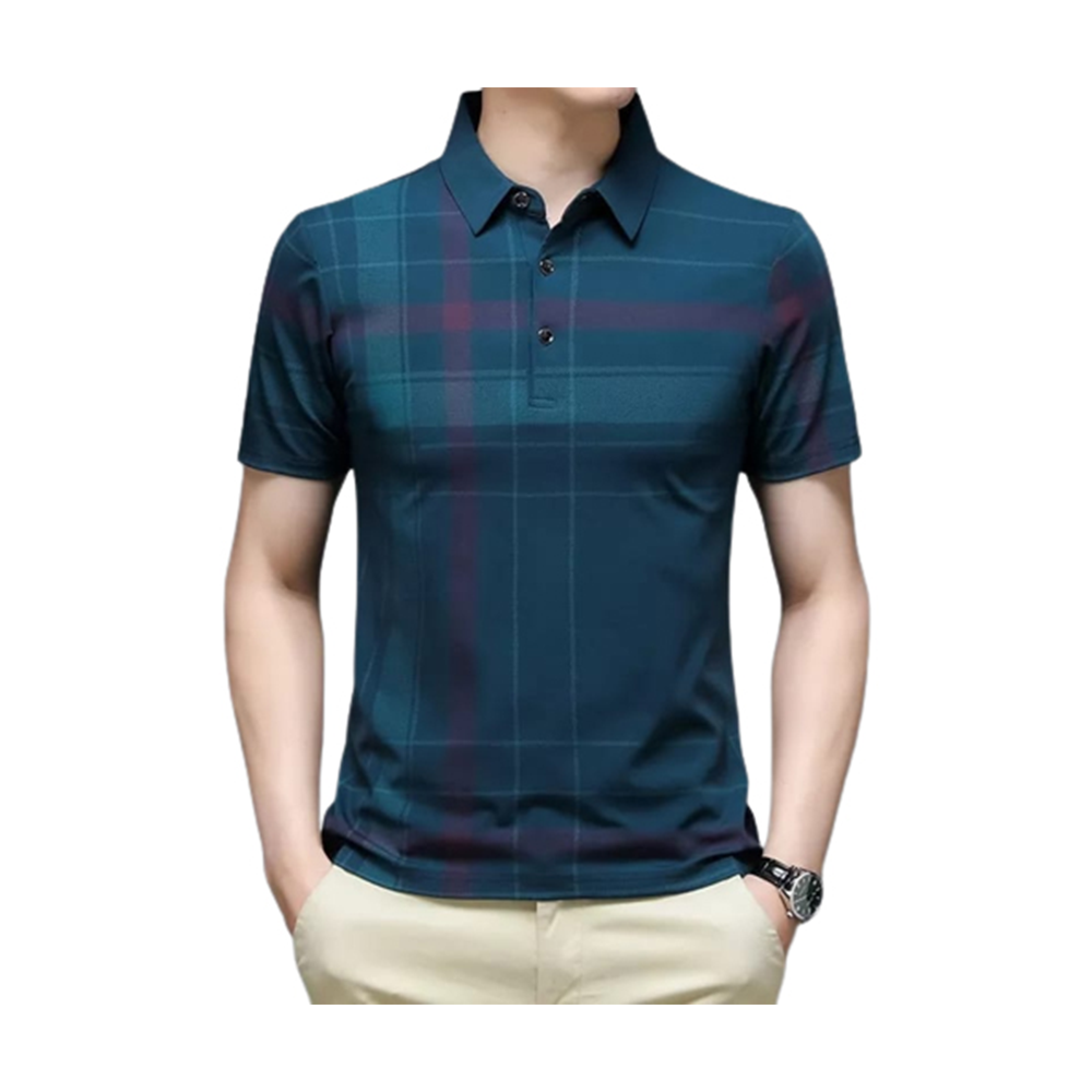 PP Jersy Sublimation Half Sleeve Polo Shirt for Men - Multicolor - PT-161