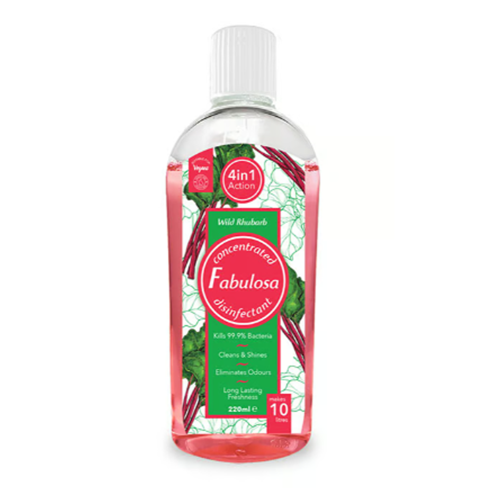 Fabulosa Concentrated Disinfectant Wild Rhubarb - 220ml