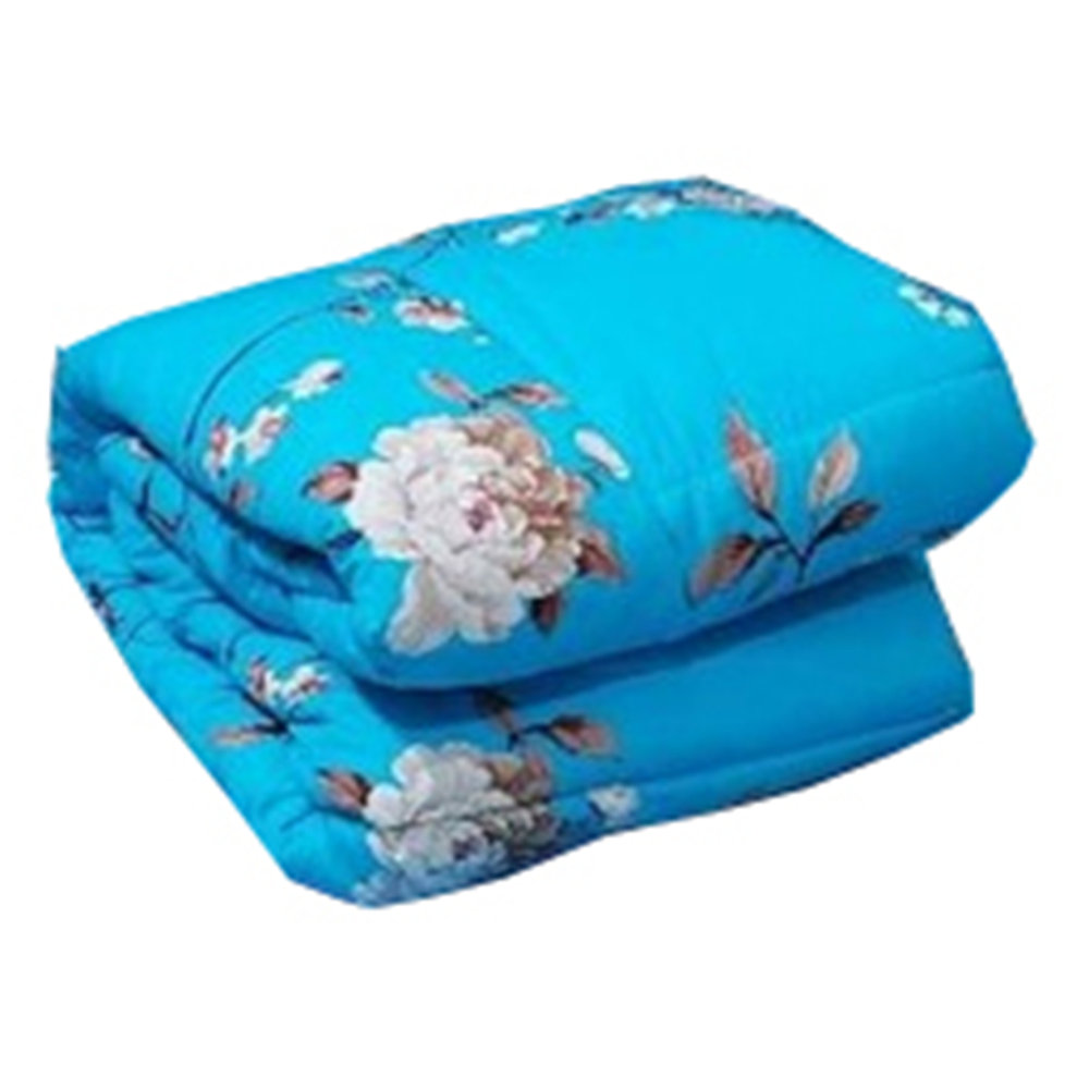 Twill Cotton King Size Comforter - Blue - CT-57