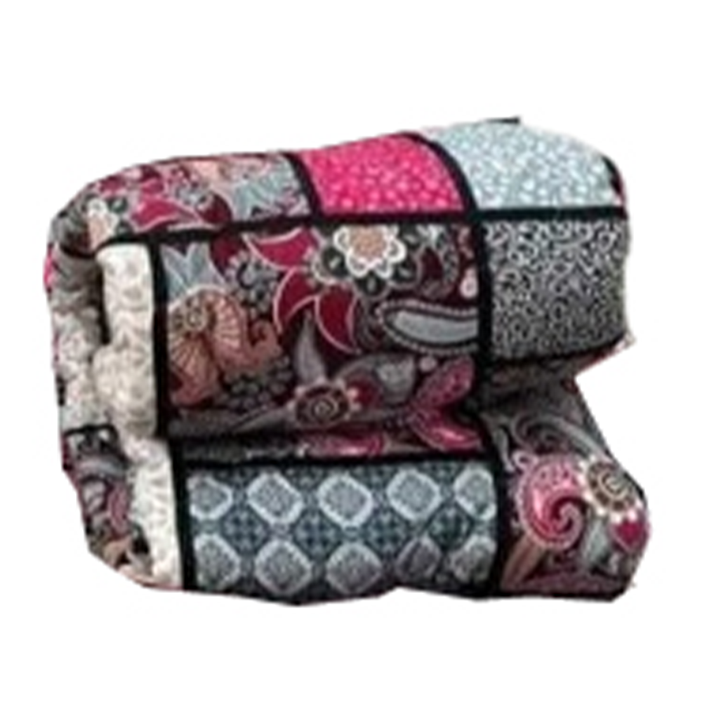 Twill Cotton King Size Comforter - Multicolor - CT-89