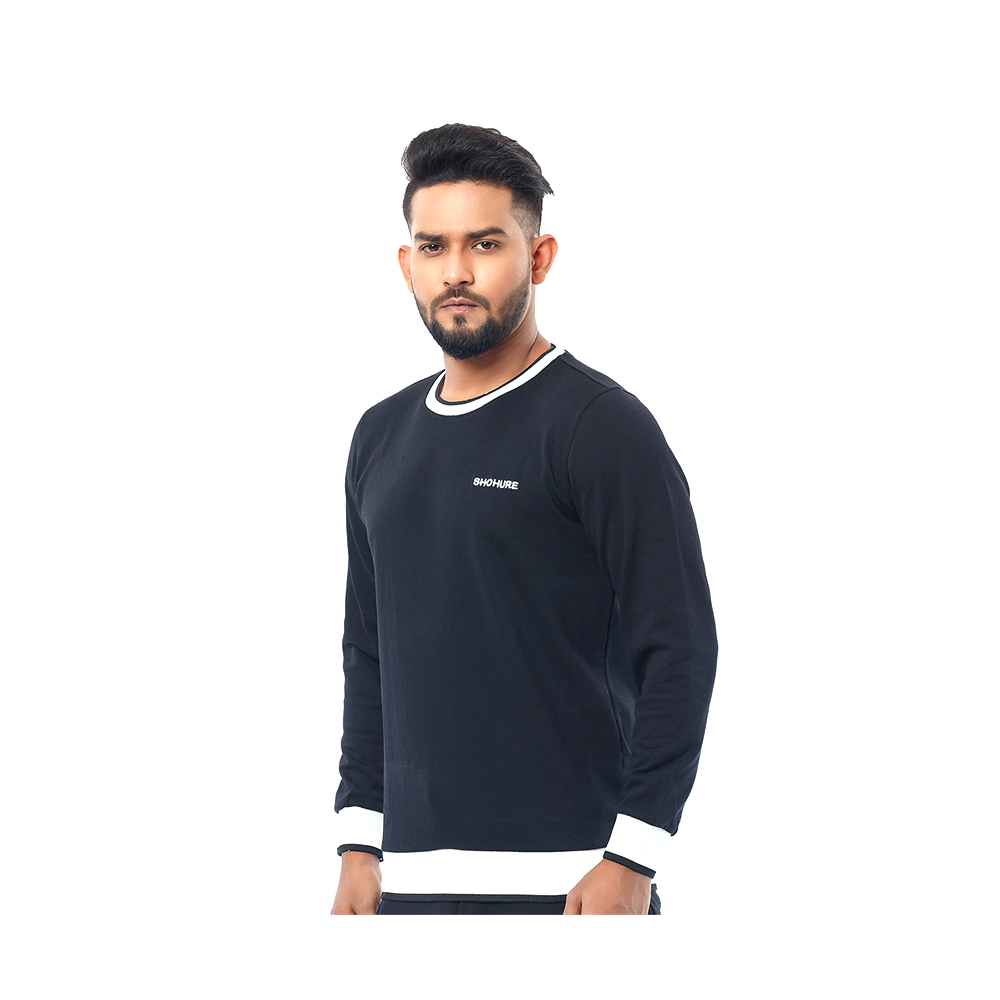 Cotton Terry Sweatshirt For Men - Wst02