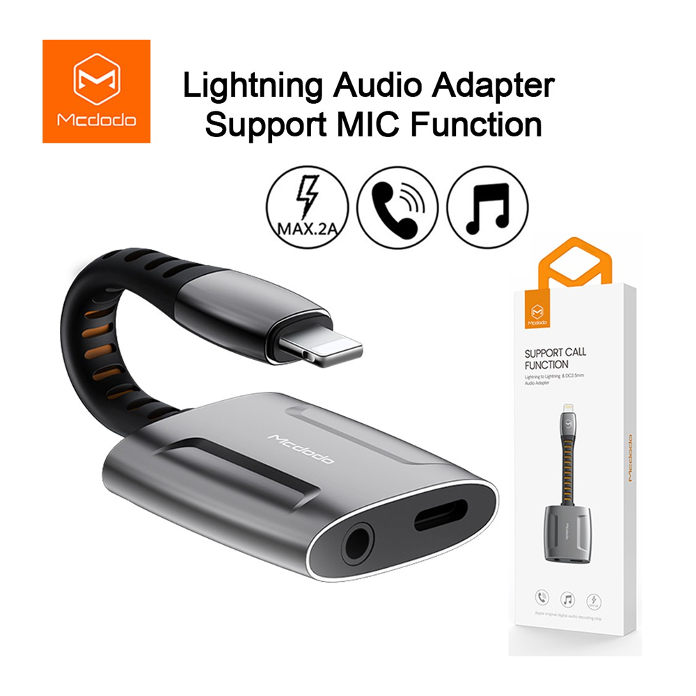 Mcdodo aux audio online cable adapter