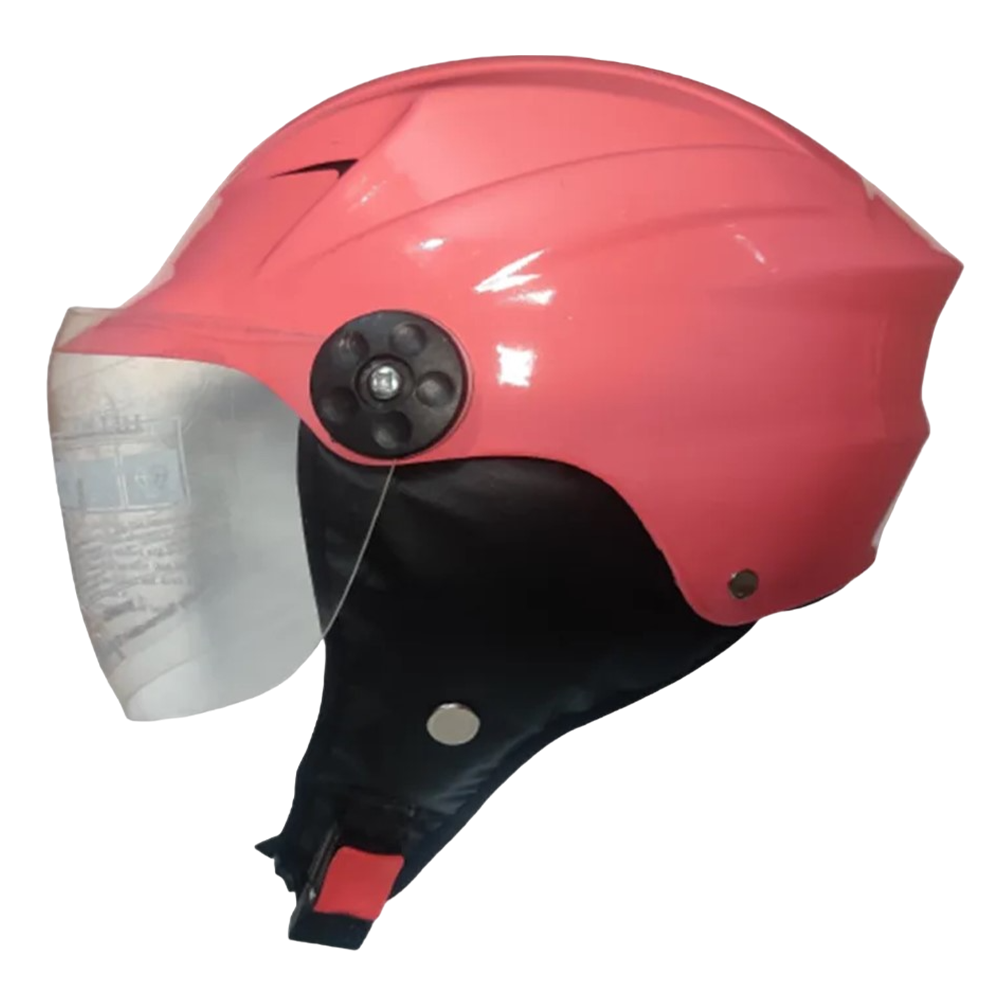 Dame Dude Open Half Face Bike Helmet For Women - Pink