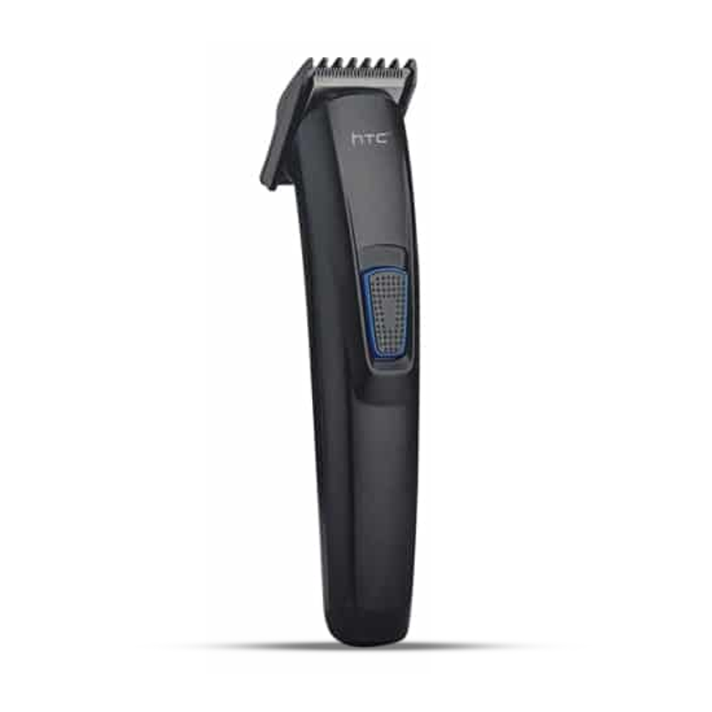 HTC AT-522 Rechargeable Electric Hair And Beard Trimmer For Men - Black