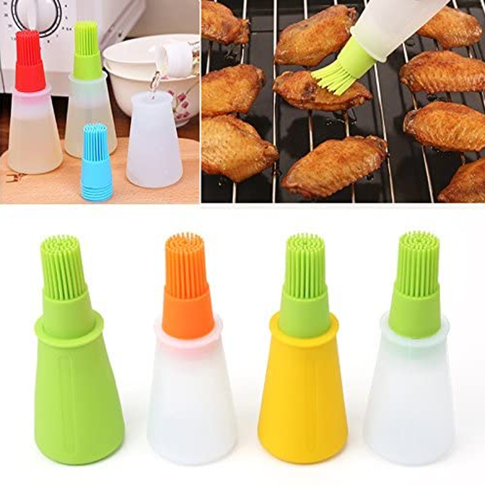 Silicone BBQ Cooking Oil Bottle Brush