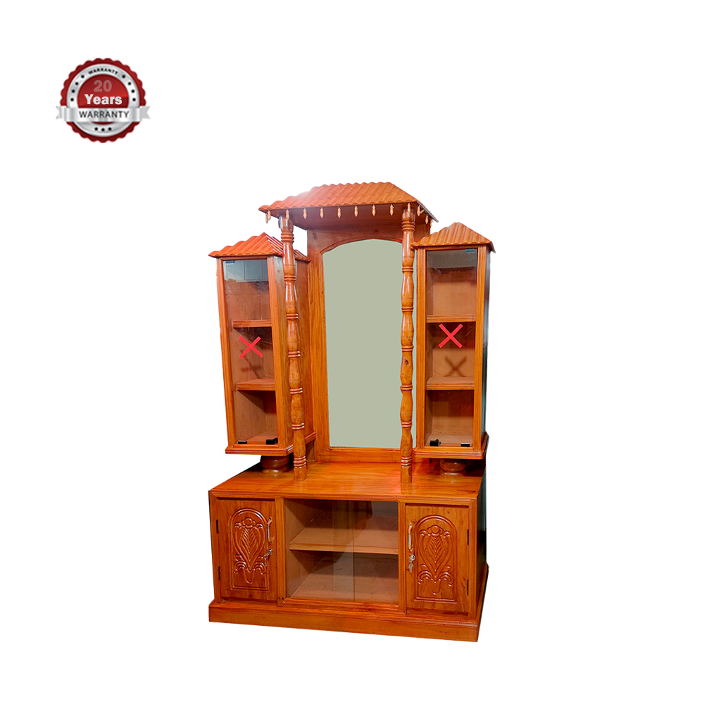 Dr-001 Mahogany Wooden Chal Dressing Table - 4/7 Feet