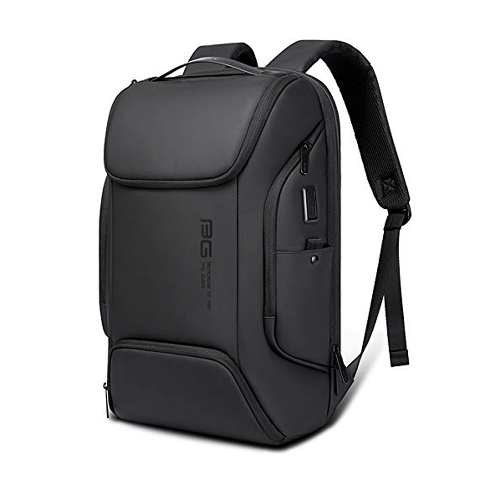 Red Lemon Bange Panther Waterproof Polyester Anti -theft Travel Laptop Backpack - Black