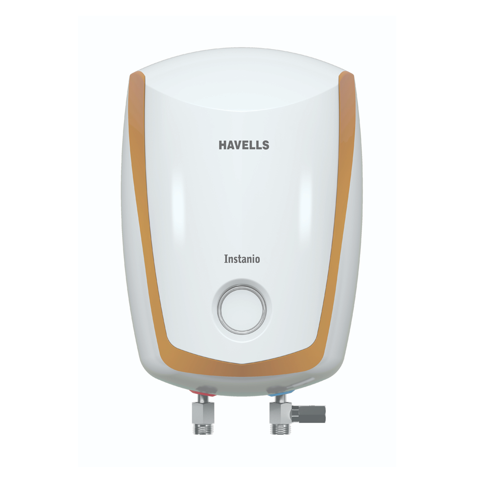 Havells Instanio 1L Instant Geyser - White & Mustard