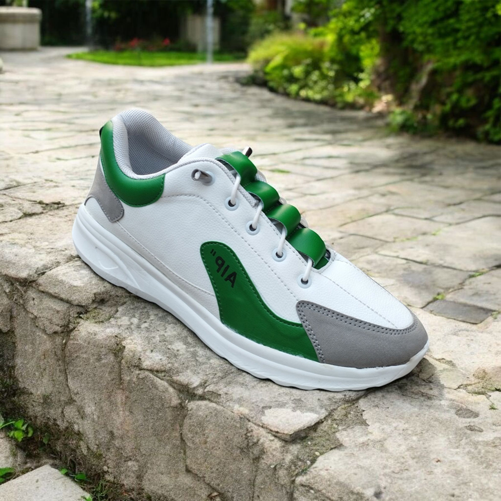 Mesh Sneakers Shoes For Men - Olive