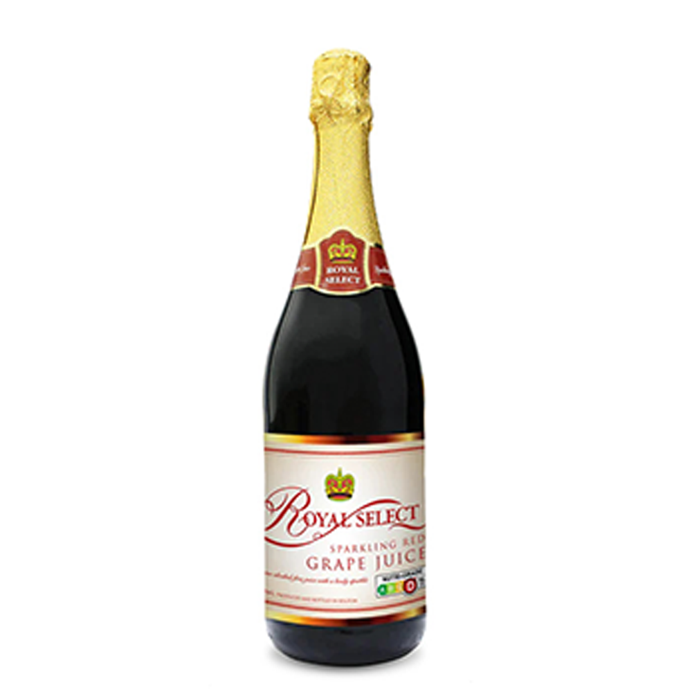 Royal Select Sparkling Red Grape Juice - 750ml