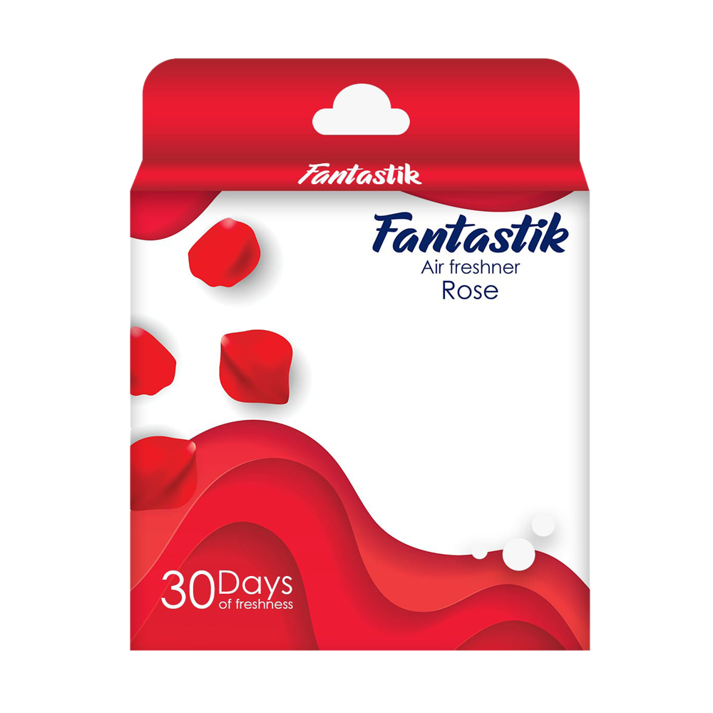 Fantastik Block Air Freshener Rose - 50gm