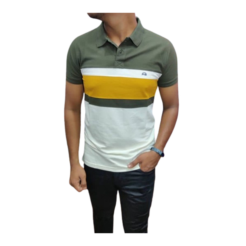 Cotton Polo Shirt For Men - Pt-169