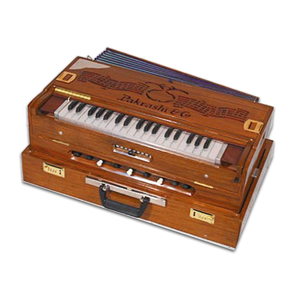 Pakrashi Scale Changer Harmonium - Wooden