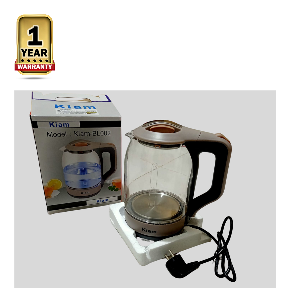 Kiam BL-002 Automatically Electric Kettle - 1.8 Liter