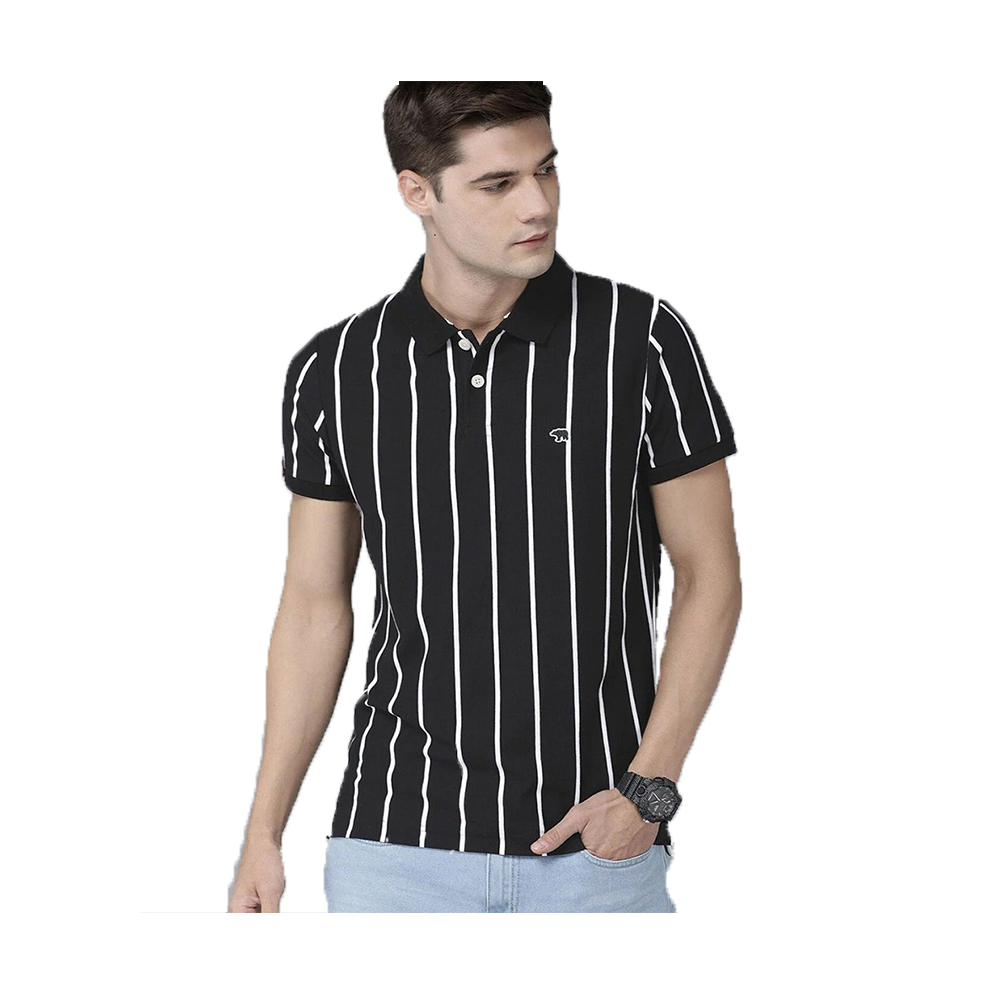 Cotton Polo Short Sleeve T-Shirt For Men -111