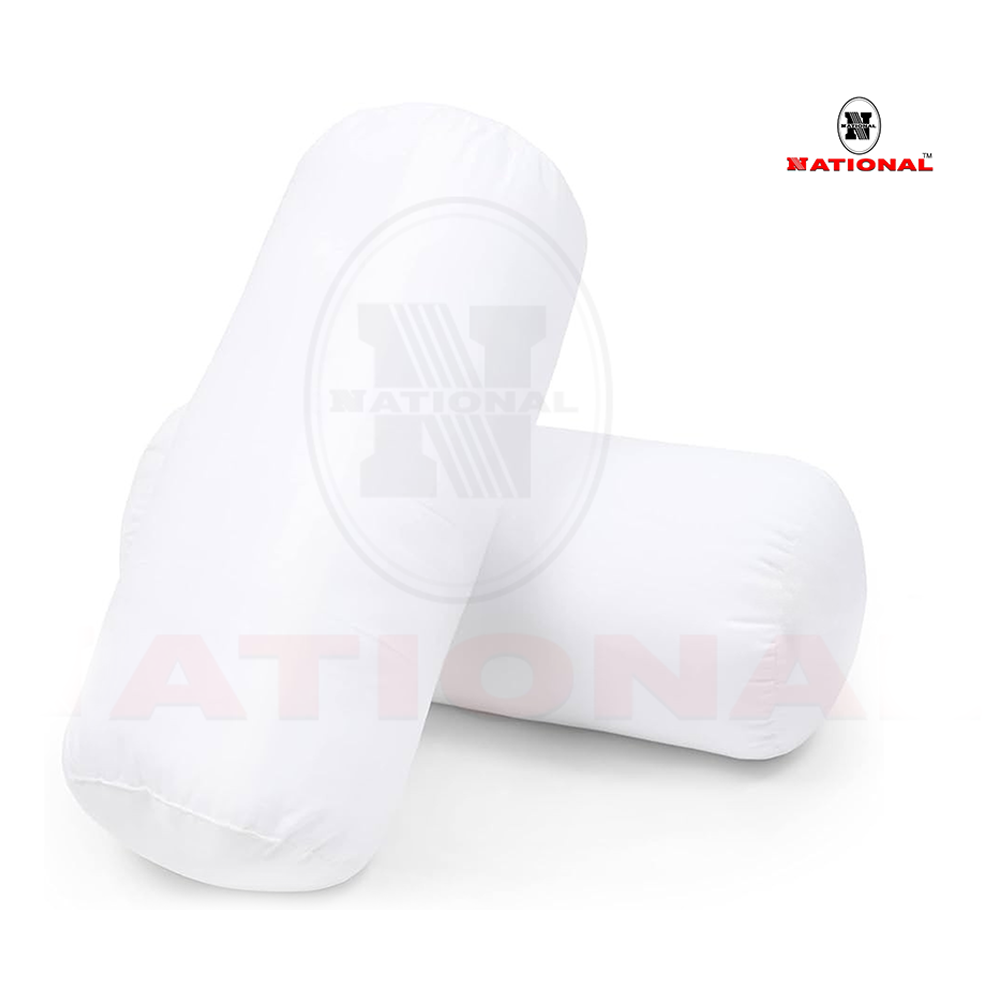 National European Side Pillow - White