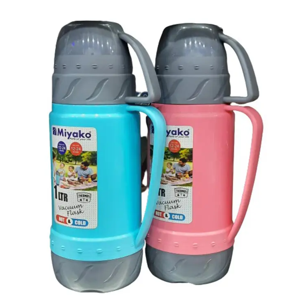 Miyako Vacuum Flasks and Thermoses - 1 Liter - Multicolor