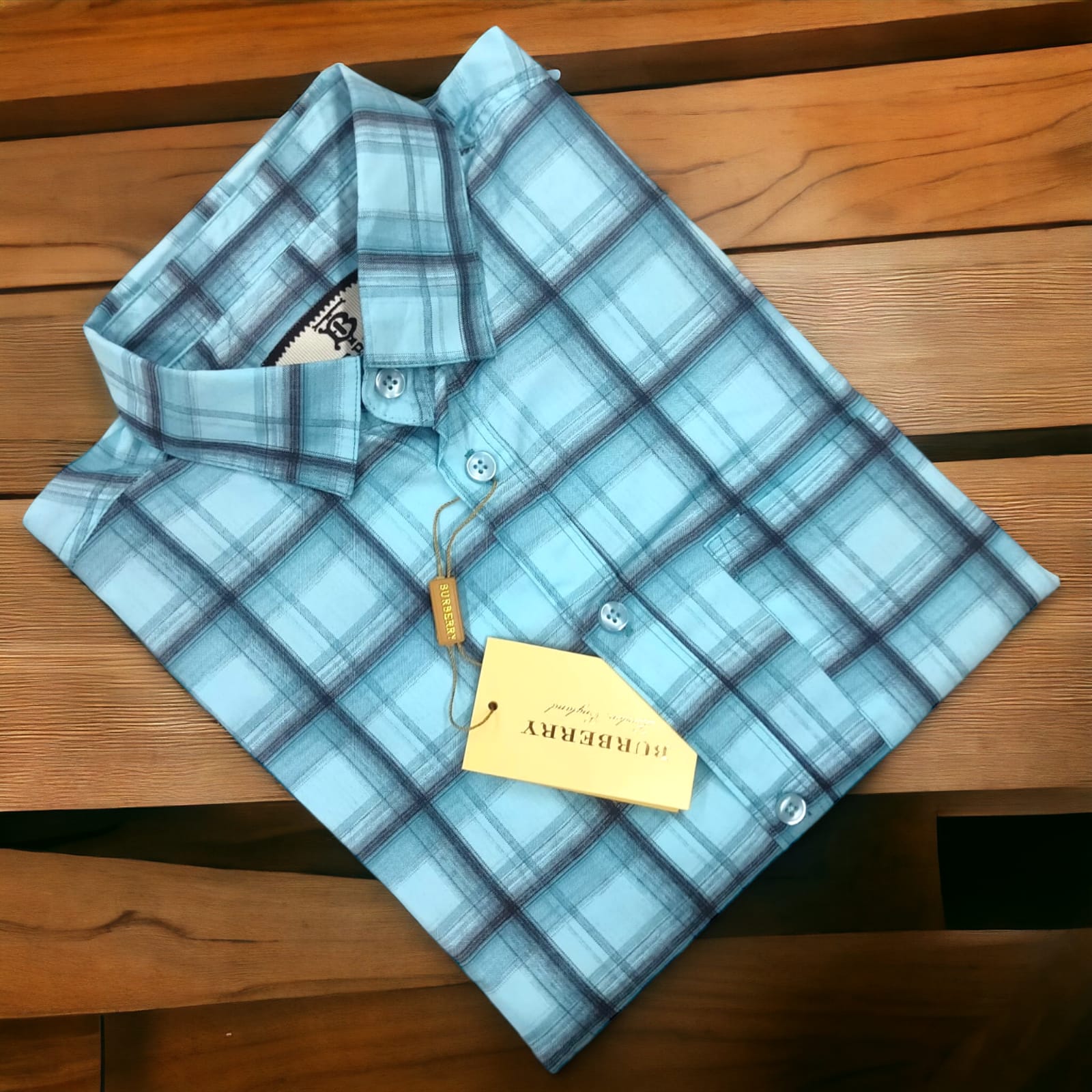 Cotton full Sleeve Check Shirt  For Men - Multicolor - OP590