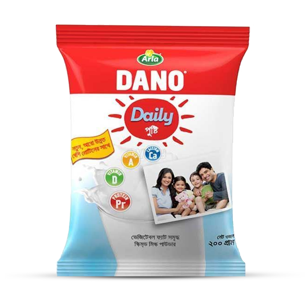 Arla Dano Daily Pushti Milk Powder - 200gm