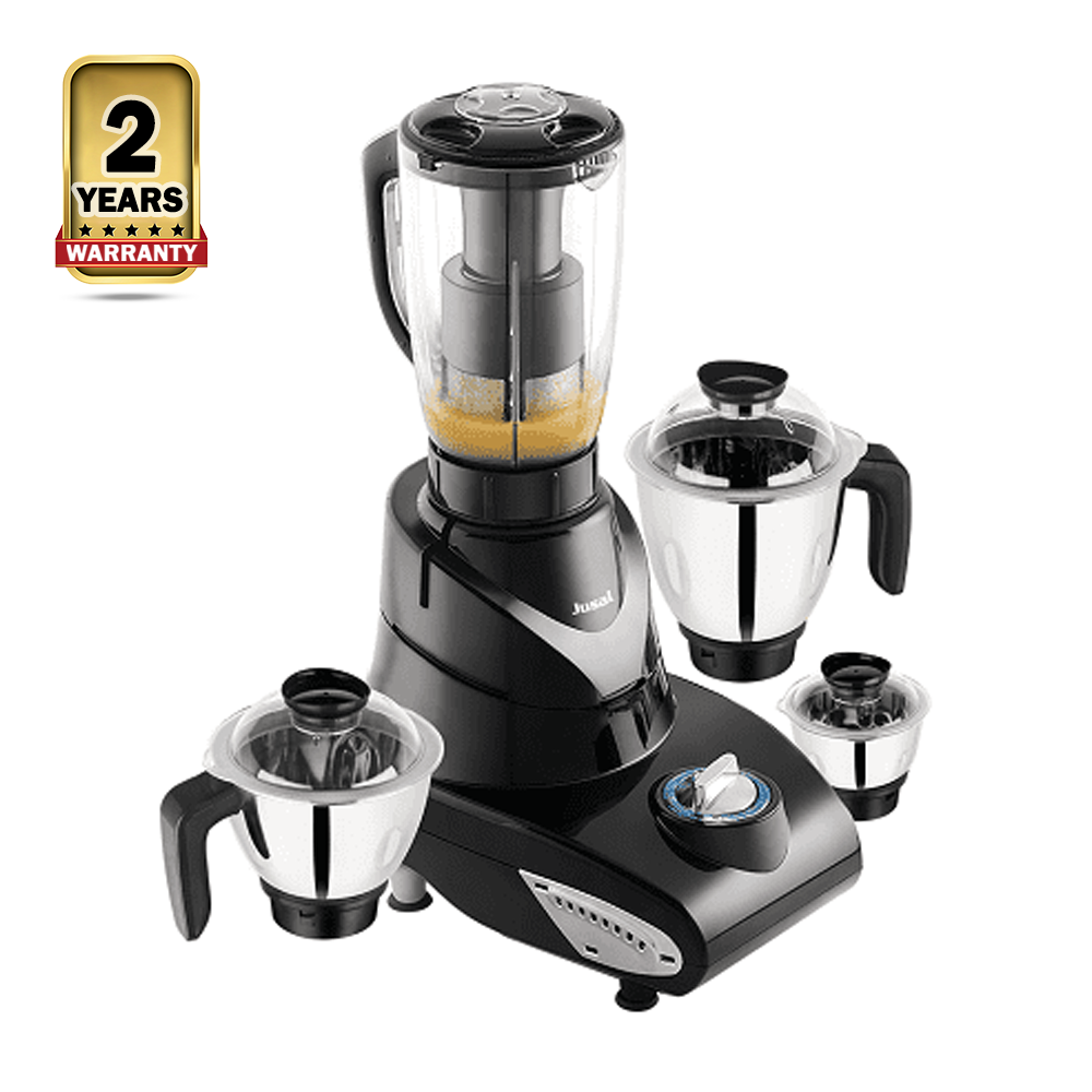 Jusal Jiyo 4.0 JUJO1000  Stainless Steel Juicer Mixer Grinder With 4 Jars - Metallic Black