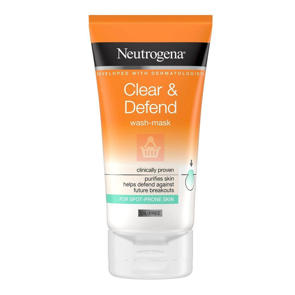 Neutrogena Clear and Defend Wash Mask - 150ml - CN-105