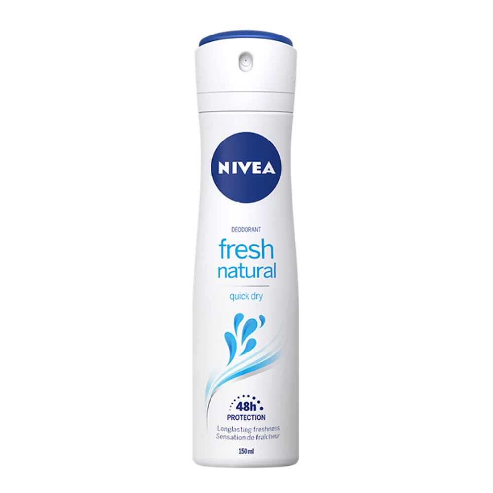 Nivea Fresh Natural Body Spray for Women - 150ml - 81601
