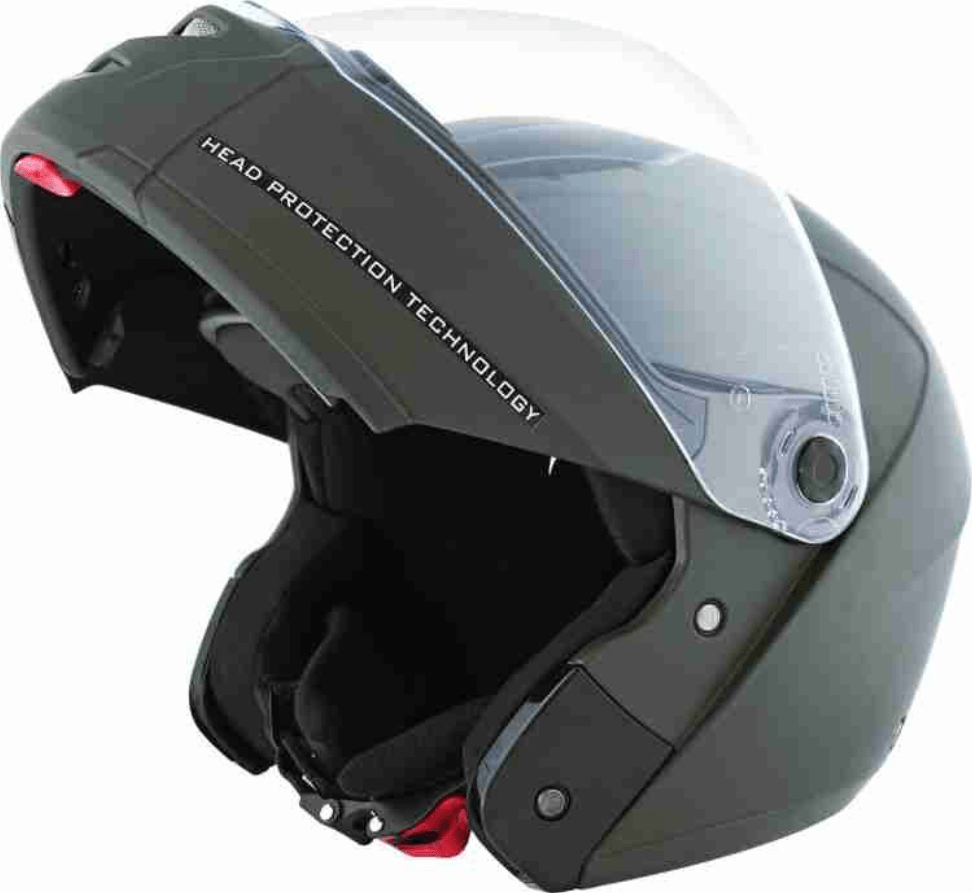 STUDDS Ninja Elite Modular Full Face Bike Helmet - Black