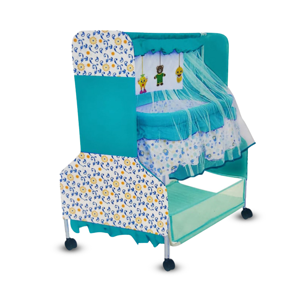 New Born Baby Dream Cozy Nest Cradle - 732A - Blue