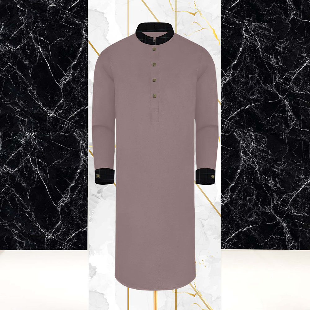 FACE 2 Premium Cotton Panjabi for Men Light Brown PP 151