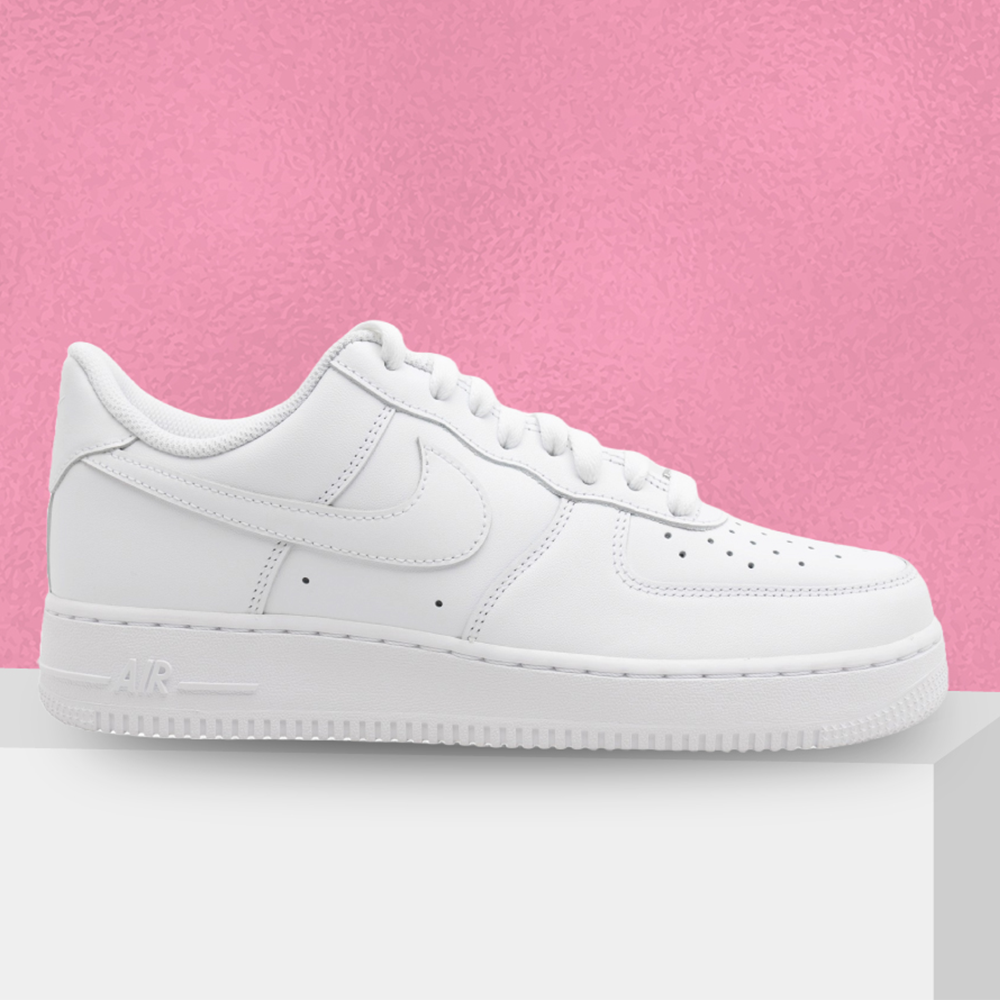 Air Force 1 OEM Leather Sneakers for Men - White