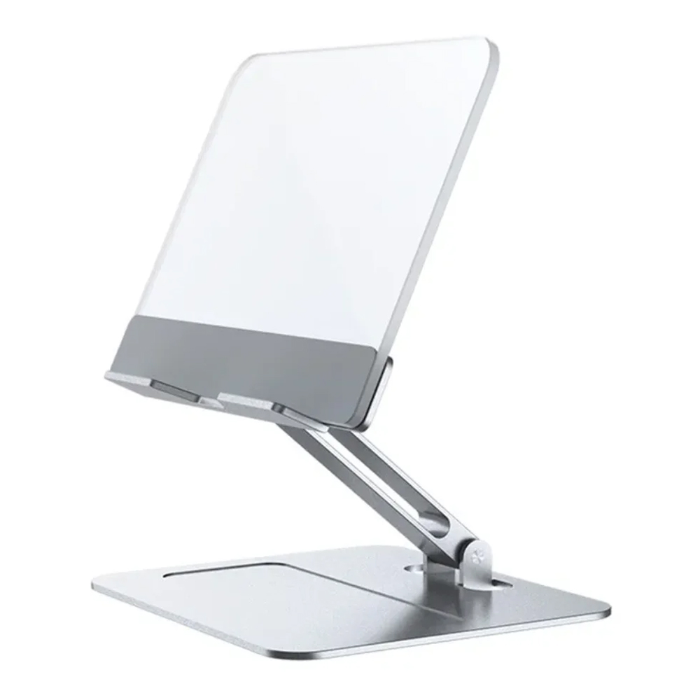 XUNDD XDHO-025 Acrylic Transparent Desktop Stand - White and Silver