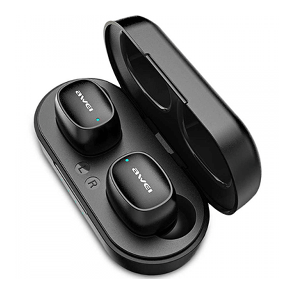 Awei T13 Touch Control Wireless Sports Earbuds Black