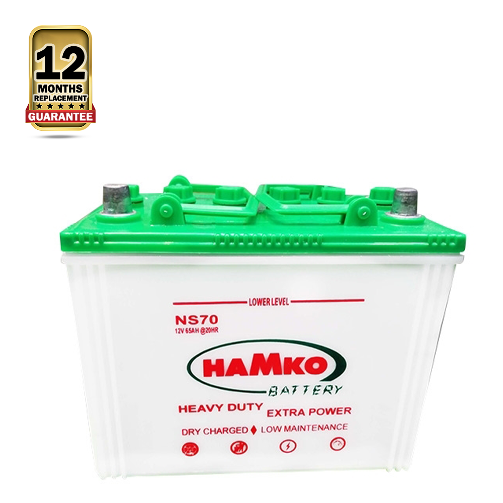 Hamko NS70L Lead Acid Car Battery