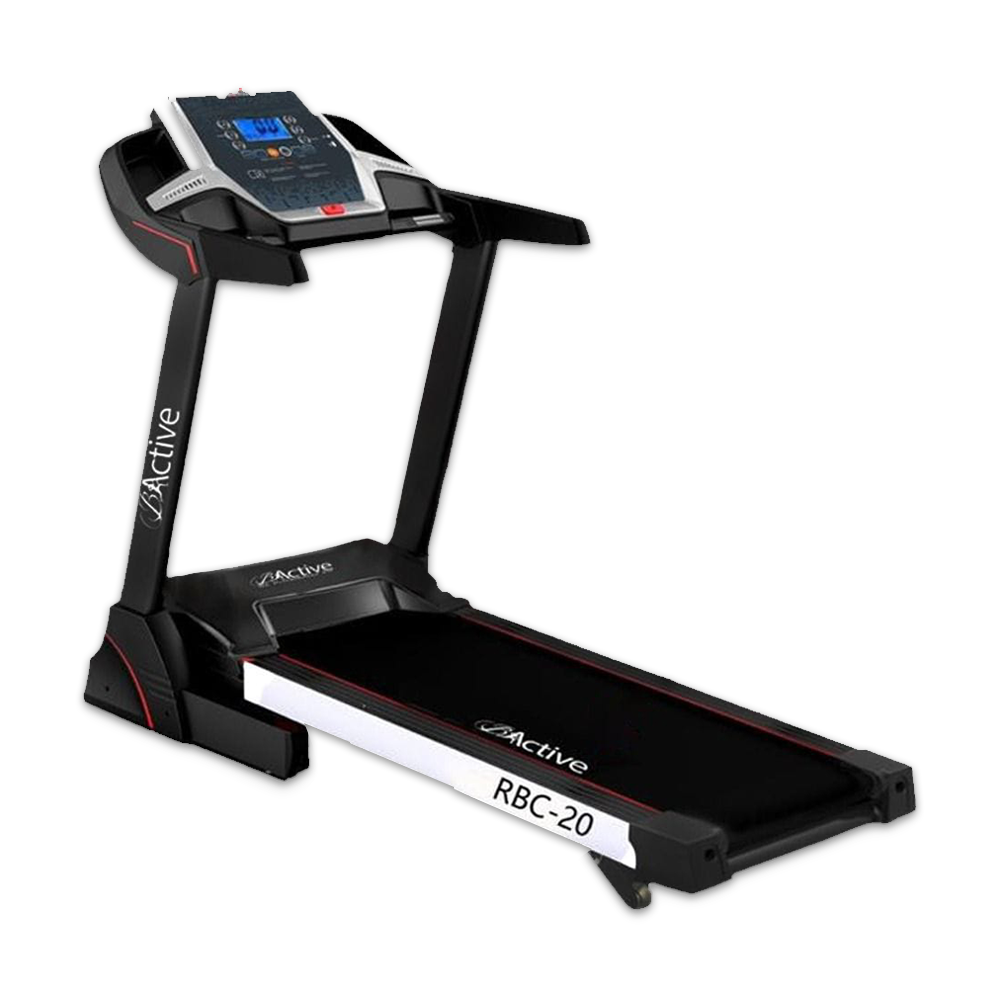 Bactive RBC -20 Treadmill 2.0HP - Black