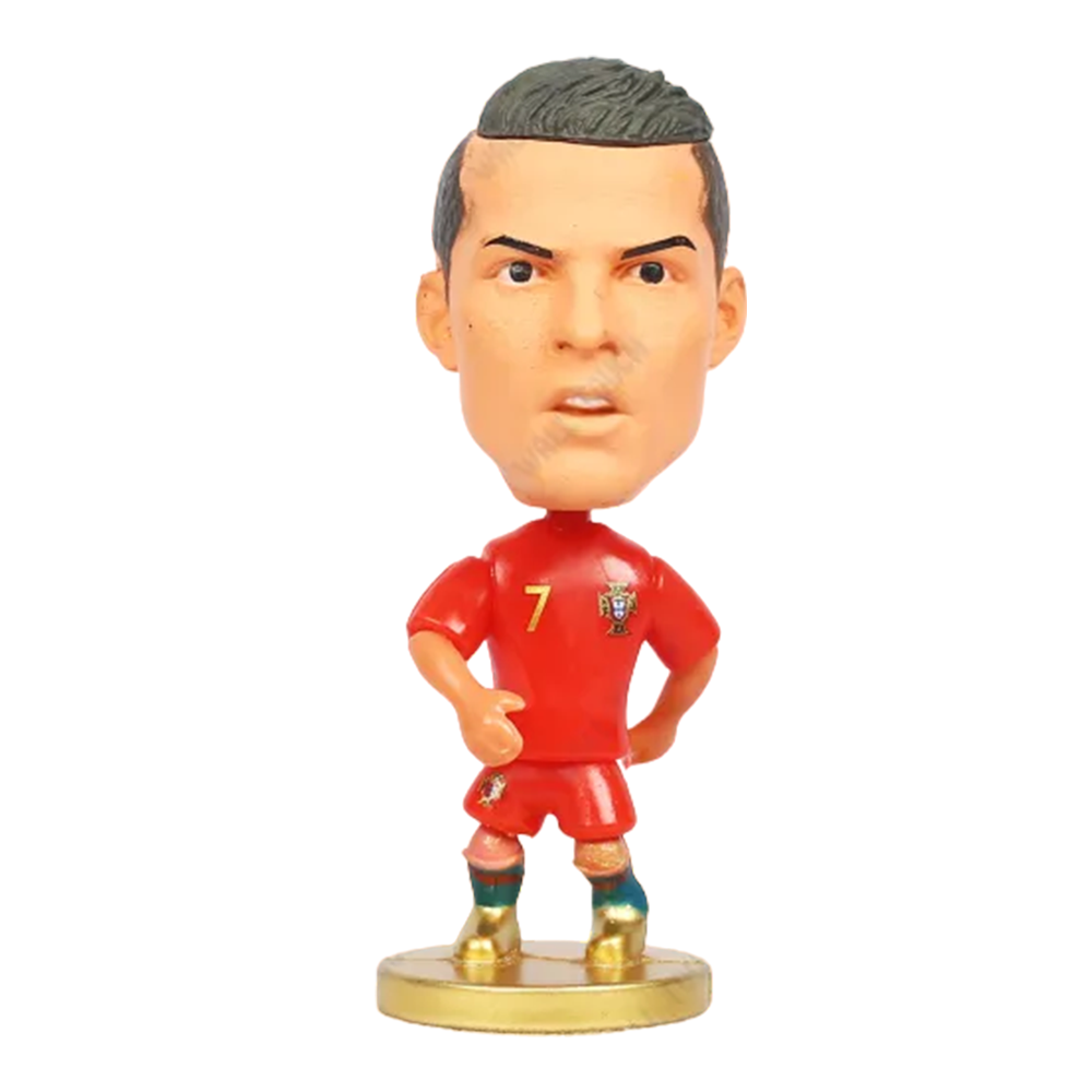 Mini Plastic Footballer Figure - Ronaldo - 280542283