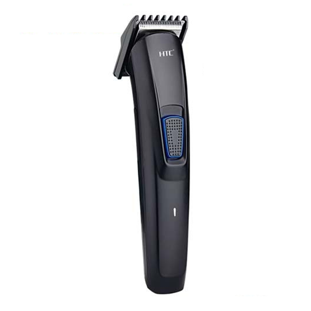 HTC AT-522 Rechargeable Hair And Beard Trimmer for Men - Black