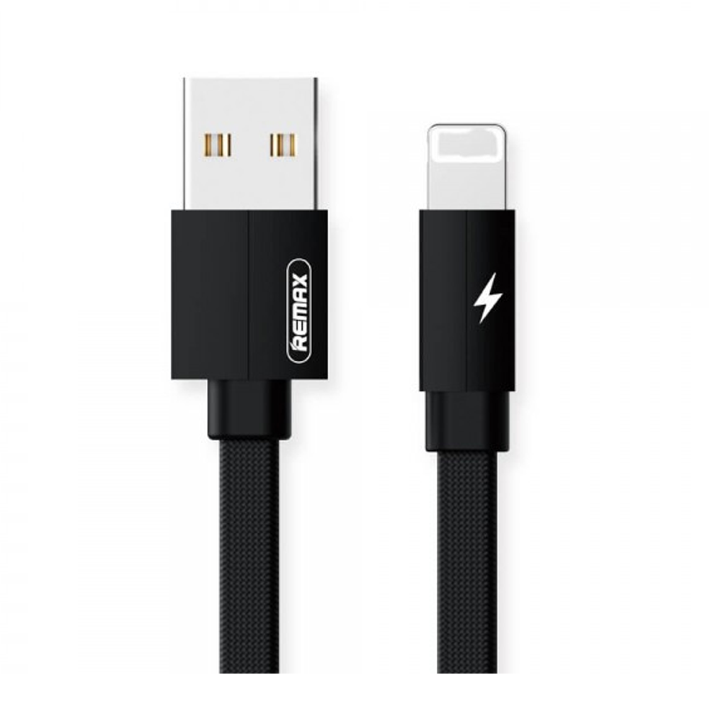 Remax RC-105I Kerolla Series Lightning Charging And Data Cable - 2m - Black