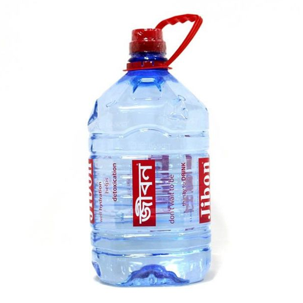 Jibon Mineral Water - 5 Litres