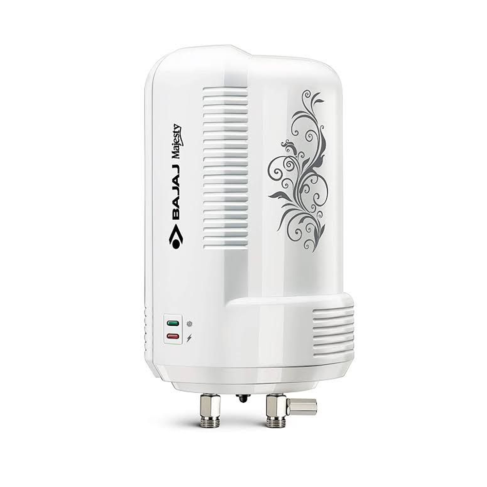 Bajaj New Majesty Instant Vertical Water Heater - 3 Litre - White