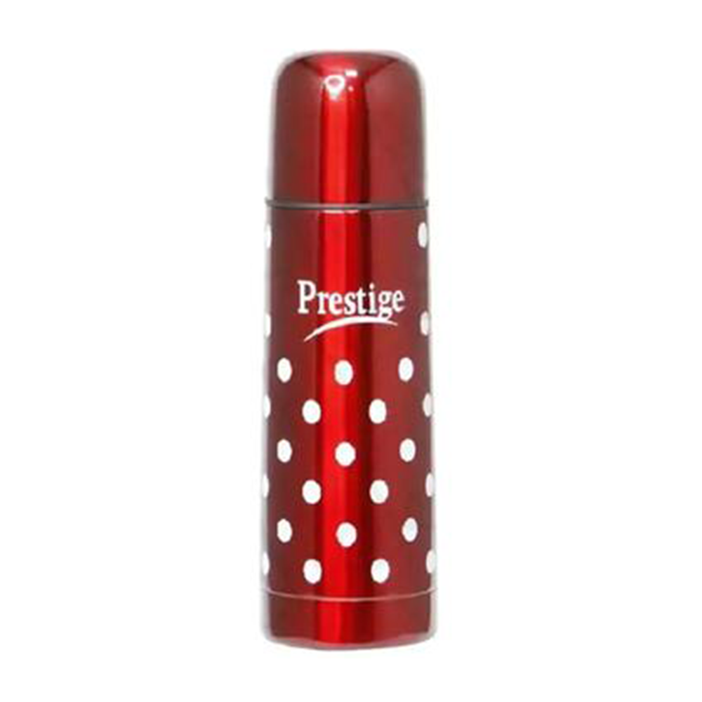 Prestige Stainless Steel Vacuum Flask - 300ml - Red